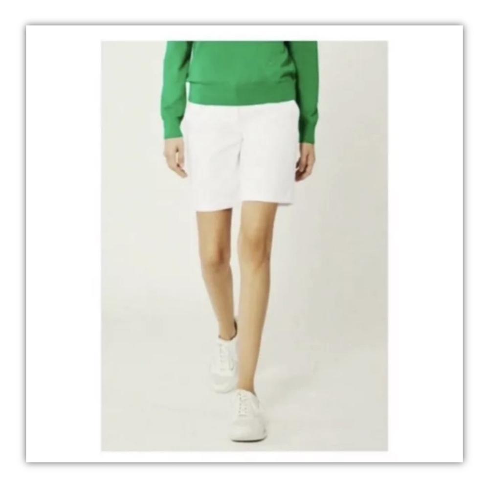 Tory Burch Sport Stretch Golf Shorts Size 4 NWT